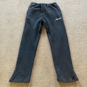 Askyurself X Kim Duong Distressed Ankle Jogger Sweat Pants, Sz L